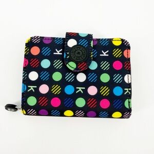 Kipling New Money Wallet Polka Dot